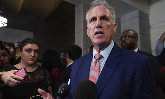 McCarthy Staying in DC to Fight for Debt Ceiling Agreement