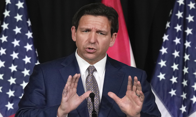 DeSantis Criticizes Manhattan DA, Calls Trump Investigation a ‘Manufactured Circus’