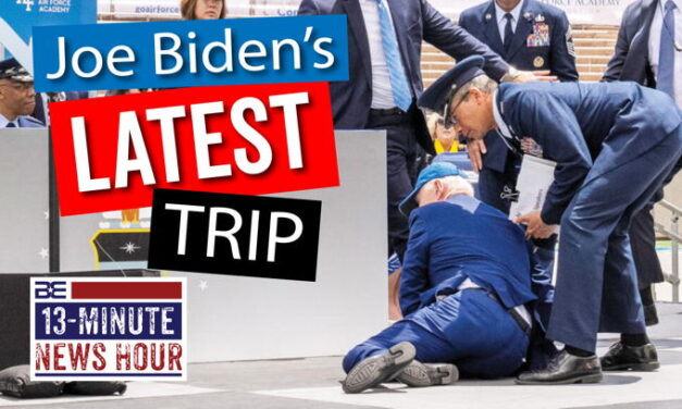 AGAIN? Joe Biden Falls at Air Force Academy Graduation