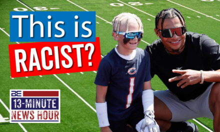 Little Boy Meets Sports Hero; Reporter Calls Kid a Racist