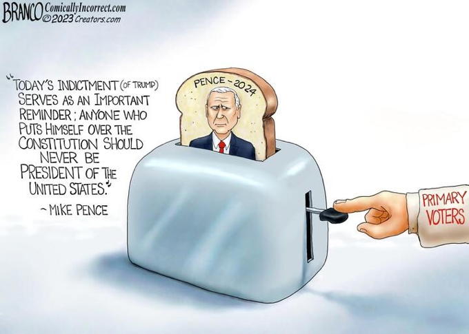 Pence is Toast