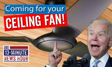 No ‘Spin’ Zone: Joe Biden Coming After Your Ceiling Fan!