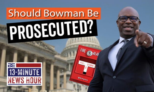 Fire Alarm Fallout: Prosecute Jamaal Bowman Like Those from January 6th?