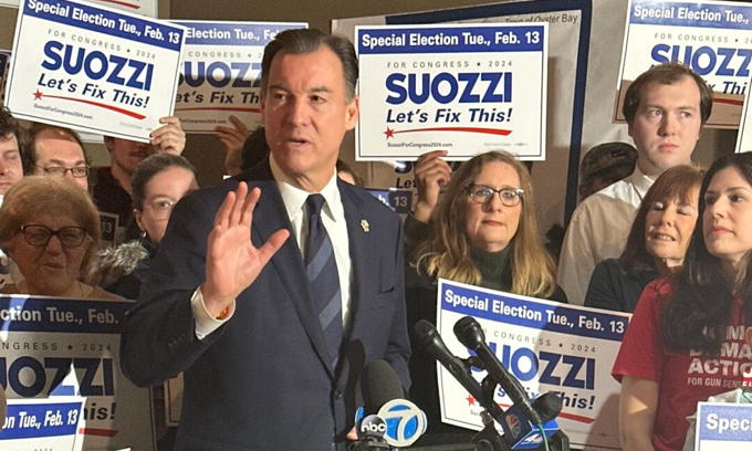 Suozzi wins special election to replace Santos