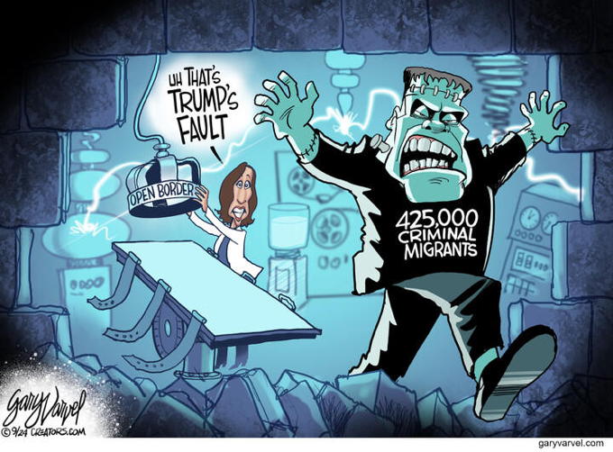 Kamala’s Border Monster