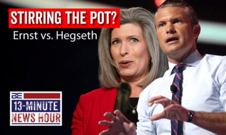 As Hegseth Fights, Is Joni Ernst Stirring the Pot?