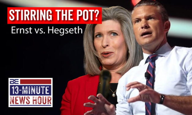 As Hegseth Fights, Is Joni Ernst Stirring the Pot?