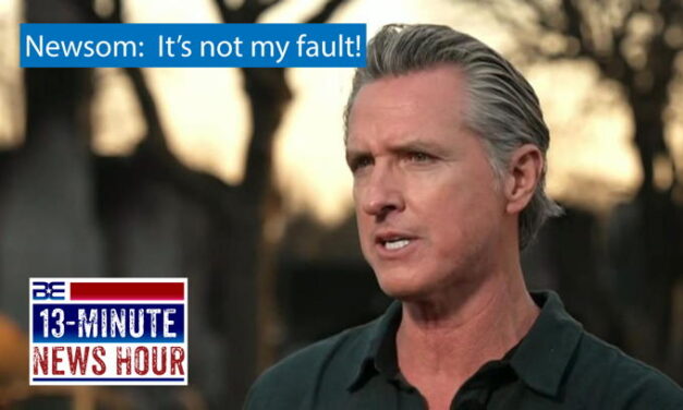 Newsom Points Fingers as California Burns