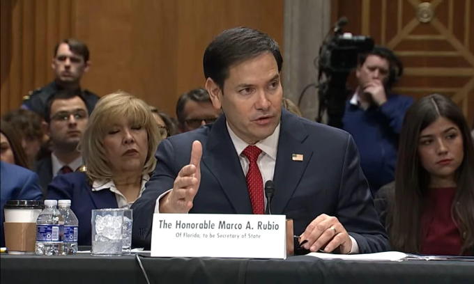 Marco Rubio confirmed as Secretary of State